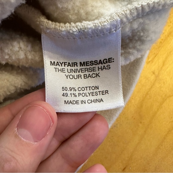 The Mayfair Group Growth Takes Time Crewneck Sweater S/M - Picture 6 of 12